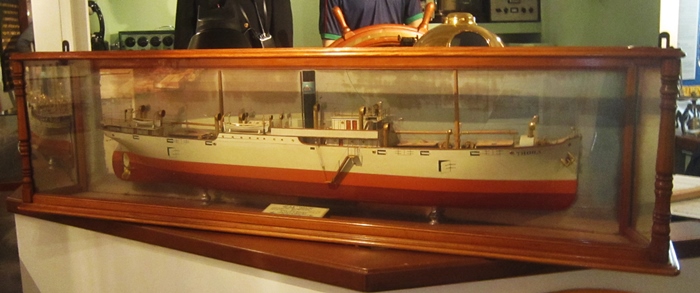Imponerende skipsmodell til Tønsberg Sjøfartshistoriske Senter