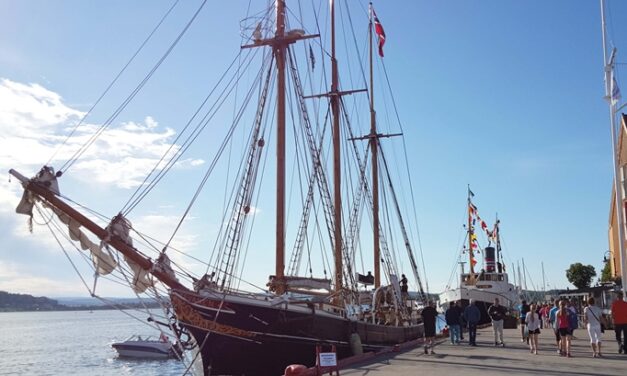 Stolt «Svanen» på Tønsberg-besøk